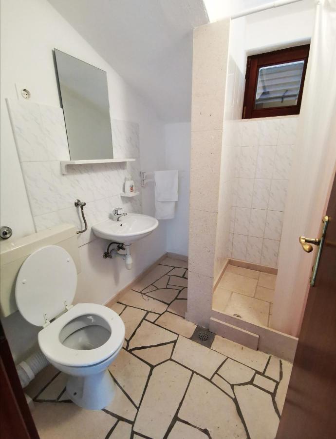 Apartments Plazibat Skrip Bagian luar foto